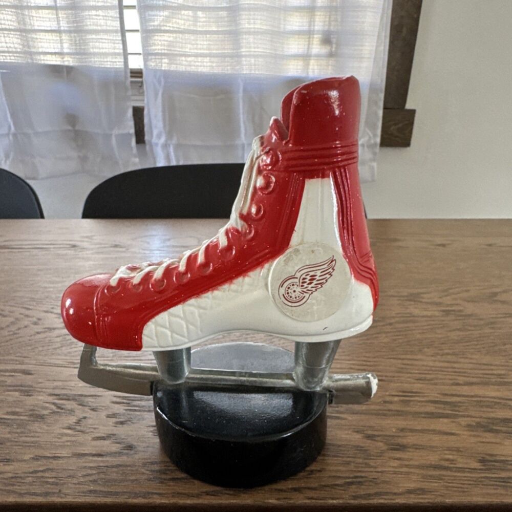NHL Detroit Red Wings Hockey Skate Bottle Cap Opener Collectible